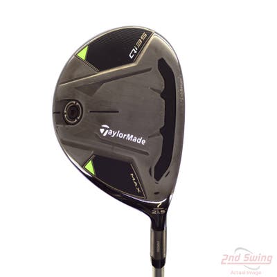 TaylorMade Qi35 MAX Fairway Wood 7 Wood 7W 21.5° Fujikura 2025 Air Speeder 50 Black Graphite Regular Right Handed 42.0in