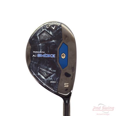 Callaway Paradym Ai Smoke Max Fairway Wood 5 Wood 5W 18° Mitsubishi Vanquish PL 40 Graphite Regular Right Handed 42.5in