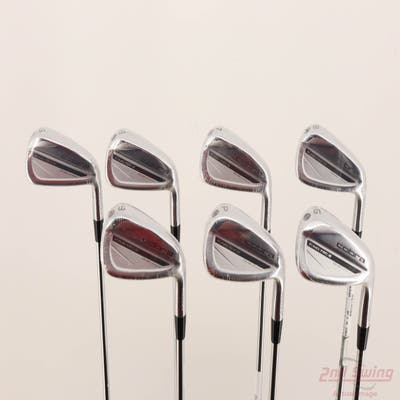 Mint Cobra 2025 KING Tec X One Length Iron Set 5-PW GW FST KBS Tour Lite Steel Stiff Right Handed STD