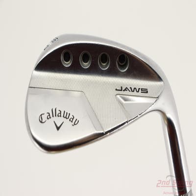 Callaway Jaws Full Toe Raw Face Chrome Wedge Sand SW 56° 12 Deg Bounce True Temper Dynamic Gold 115 Steel Wedge Flex Right Handed 35.25in