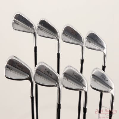 Mint Titleist 2023 T150 Iron Set 4-PW GW Mitsubishi Tensei AV Blue AM2 Graphite Stiff Right Handed +1/2"