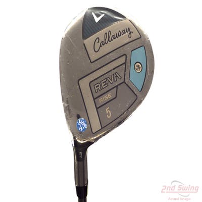 Mint Callaway Reva Rise Fairway Wood 5 Wood 5W 21° UST Mamiya LinQ LTE Graphite Ladies Left Handed 41.25in