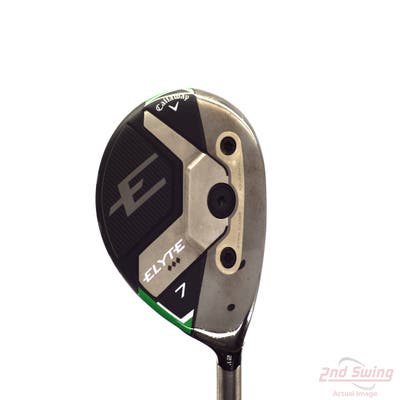 Callaway Elyte Triple Diamond Fairway Wood 7 Wood 7W 21° Mitsubishi Tensei 1K Black 75 Graphite Stiff Right Handed 42.0in