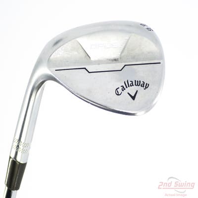 Callaway Opus Brushed Chrome Wedge Gap GW 52° 10 Deg Bounce S Grind True Temper Dynamic Gold Mid 115 Wedge Steel Wedge Flex Left Handed 35.75in