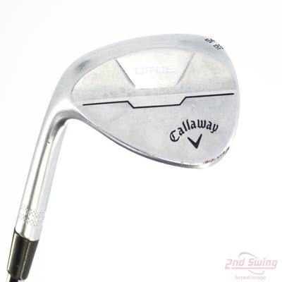 Callaway Opus Brushed Chrome Wedge Sand SW 54° 12 Deg Bounce S Grind True Temper Dynamic Gold Mid 115 Wedge Steel Wedge Flex Left Handed 35.5in