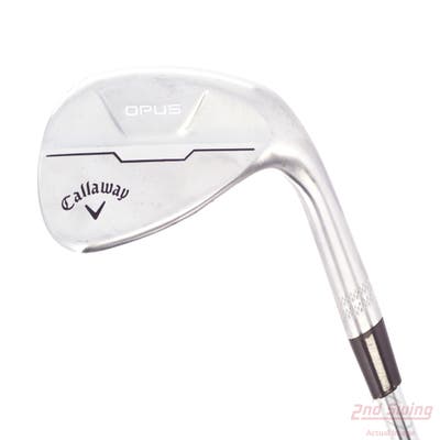 Callaway Opus Brushed Chrome Wedge Gap GW 52° 10 Deg Bounce S Grind True Temper Dynamic Gold S300 Steel Stiff Right Handed 35.5in