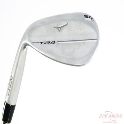 Mizuno T24 Soft Satin Wedge Lob LW 60° 6 Deg Bounce X Grind True Temper Dynamic Gold Tour Issue S400 Steel Stiff Left Handed 35.0in