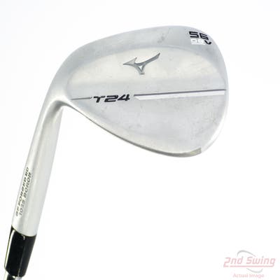 Mizuno T24 Soft Satin Wedge Sand SW 56° 8 Deg Bounce V Grind True Temper Dynamic Gold Tour Issue S400 Steel Stiff Left Handed 35.0in