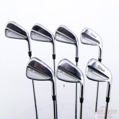 Titleist 2023 T100/T150 Combo Iron Set 4-PW True Temper Dynamic Gold Tour Issue X100 Steel X-Stiff Right Handed -1/4"