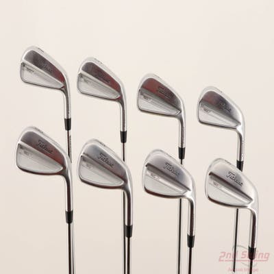 Mint Titleist 2023 T150 Iron Set 4-PW GW Project X LZ Steel X-Stiff Right Handed STD