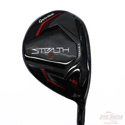 TaylorMade Stealth 2 HD Fairway Wood 3 Wood 3W UST Mamiya LIN-Q M40X Red 5 Graphite Regular Right Handed 42.75in