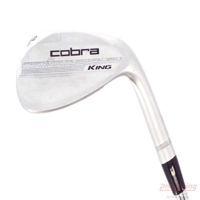 Cobra 2025 King Chrome Wedge Gap GW 52° 8 Deg Bounce V Grind Dynamic Gold Mid 115 Steel Regular Right Handed 35.75in