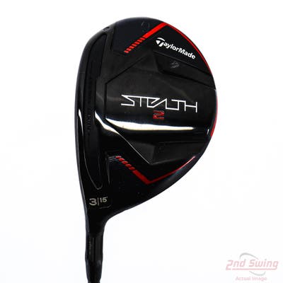 TaylorMade Stealth 2 Fairway Wood 3 Wood 3W 15° Mitsubishi Kai'li Blue 60 Graphite Stiff Left Handed 43.0in