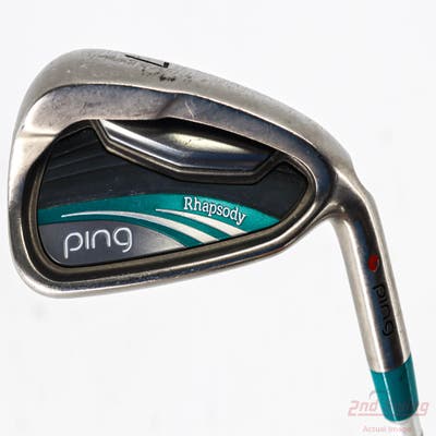 Ping 2015 Rhapsody Single Iron 7 Iron Ping ULT 220 Ultra Lite Graphite Ladies Right Handed Red dot 36.75in