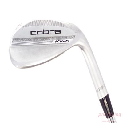 Cobra 2025 King Chrome Wedge Sand SW 56° 10 Deg Bounce V Grind True Temper Dynamic Gold Spinner Tour Issue Steel Wedge Flex Right Handed 35.5in