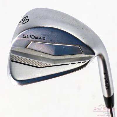 Ping Glide 4.0 Wedge Lob LW 60° 8 Deg Bounce E Grind Z-Z 115 Wedge Steel Wedge Flex Right Handed Black Dot 35.25in