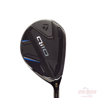 TaylorMade Qi10 Fairway Wood 3 Wood 3W 15° Fujikura Ventus TR Blue 6 Graphite Stiff Right Handed 43.25in