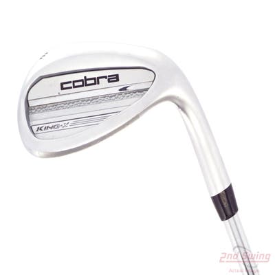 Cobra 2025 King-X Chrome Wedge Sand SW 56° True Temper Vector Wedge Steel Wedge Flex Right Handed 35.25in