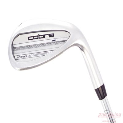 Cobra 2025 King-X Chrome Wedge Sand SW 56° True Temper Vector Wedge Steel Wedge Flex Right Handed 35.25in