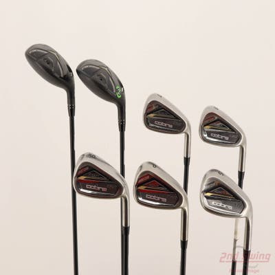Cobra DS-ADAPT MAX Women's Iron Set 5H 6H 7-PW SW FST KBS PGI 55 Graphite Ladies Right Handed STD