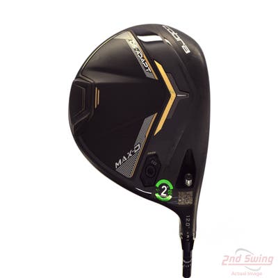 Cobra DS-ADAPT MAX-D Women's Driver 12° UST Mamiya Helium Black Nanocore 4 Graphite Ladies Right Handed 44.25in
