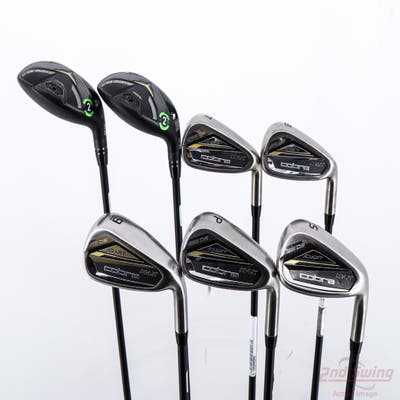 Cobra DS-ADAPT MAX Women's Iron Set 5H 6H 7-PW SW FST KBS PGI 55 Graphite Ladies Right Handed STD