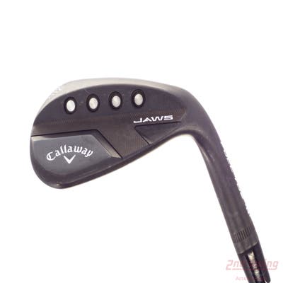 Callaway Jaws Full Toe Raw Black Wedge Lob LW 64° 10 Deg Bounce True Temper Dynamic Gold Spinner Tour Issue Steel Wedge Flex Right Handed 35.0in