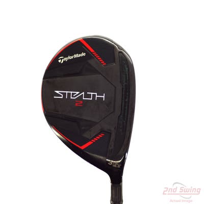 TaylorMade Stealth 2 Fairway Wood 3 Wood HL 16.5° UST Mamiya LIN-Q M40X Blue 7 Graphite Stiff Right Handed 43.0in