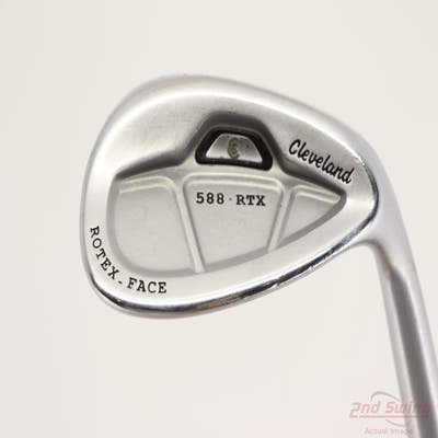 Cleveland 588 RTX CB Satin Chrome Wedge Sand SW 56° 14 Deg Bounce True Temper Dynamic Gold Steel Wedge Flex Right Handed 37.25in