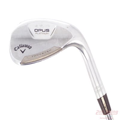 Callaway Opus Platinum Chrome Wedge Lob LW 58° 10 Deg Bounce S Grind Project X Rifle 6.5 Steel X-Stiff Right Handed 34.75in