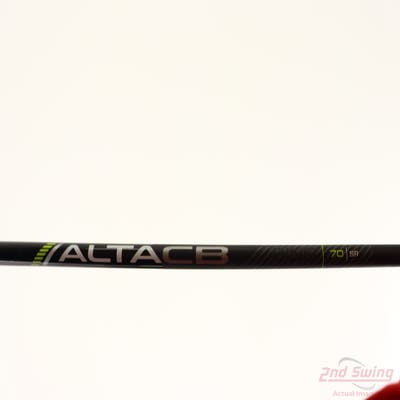 Used W/ Ping LH Adapter Ping ALTA CB 70 Black 70 Hybrid Shaft Senior 38.75in