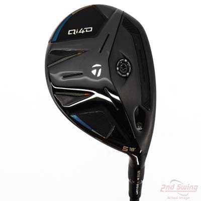 Mint TaylorMade Qi4D Fairway Wood 5 Wood 5W 18° Mitsubishi REAX FW 65 Graphite Stiff Right Handed 42.5in