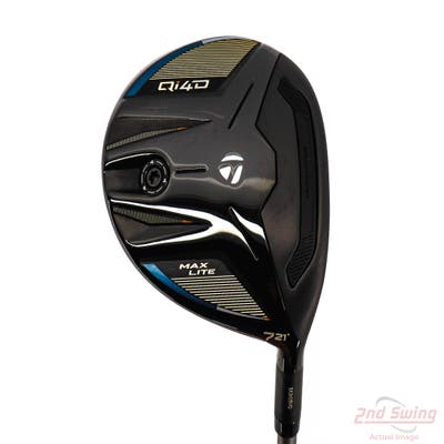Mint TaylorMade Qi4D Max Lite Fairway Wood 7 Wood 7W 21° Mitsubishi REAX FW 45 Graphite Senior Right Handed 42.0in