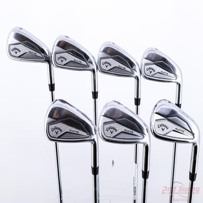 Callaway Elyte Iron Set 5-PW AW True Temper Vector 90 Steel Stiff Right Handed STD