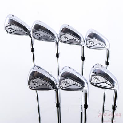Callaway Elyte HL Iron Set 5-PW AW FST KBS Max 80 Steel Regular Right Handed -1/4"