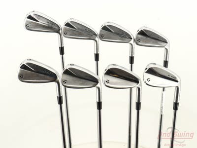 TaylorMade 2021 P790 Iron Set 4-PW AW Stock Steel Stiff Right Handed STD
