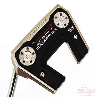 Mint Titleist Scotty Cameron 2026 Phantom 5.5 Putter Steel Left Handed 35.0in
