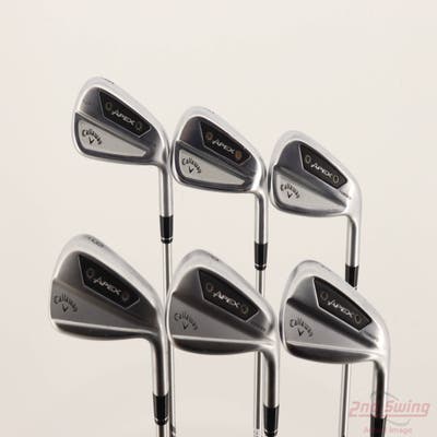 Callaway Apex Ai300 Iron Set 6-PW AW Aldila Ascent PL 50 Graphite Senior Right Handed +1/4"