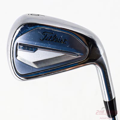 Titleist 2023 T350 Single Iron 6 Iron True Temper AMT Red R300 Steel Regular Right Handed 37.5in