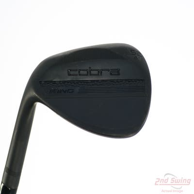 Mint Cobra 2025 King Black QPQ Wedge Gap GW 52° 8 Deg Bounce V Grind True Temper Dynamic Gold Spinner Tour Issue Steel Wedge Flex Left Handed 35.75in