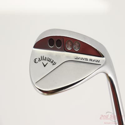 Callaway Jaws Raw Full Toe Chrome Wedge Lob LW 58° 10 Deg Bounce J Grind True Temper Dynamic Gold Spinner Tour Issue 115 Steel Wedge Flex Right Handed 35.25in