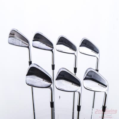 Ping Blueprint Iron Set 4-PW True Temper Dynamic Gold Tour Issue X100 Steel X-Stiff Right Handed Black Dot +1/4"