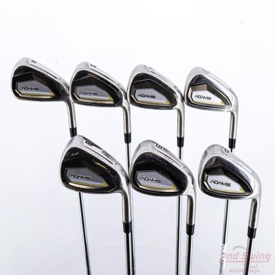 Adams 2023 Idea Iron Set 4-PW FST KBS MAX 85 Steel Stiff Right Handed -1/4"