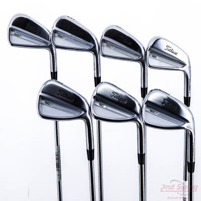 Mint Titleist 2023 T150 Iron Set 4-PW Project X LZ Steel Stiff Right Handed STD