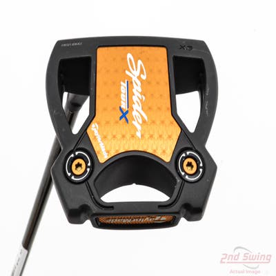 Mint TaylorMade Spider Tour X Black Slant Putter Steel Left Handed 35.0in
