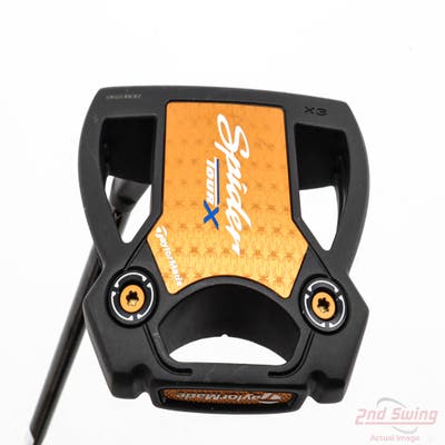 Mint TaylorMade Spider Tour X Black Slant Putter Steel Left Handed 35.0in