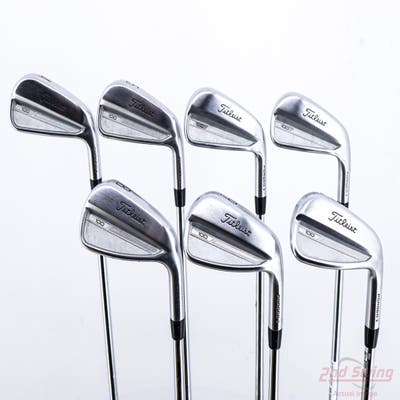 Titleist 2023 T100 Iron Set 4-PW FST KBS Tour Steel X-Stiff Right Handed +1/2"