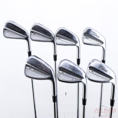 Titleist 2023 T150 Iron Set 4-PW KBS Tour 130 Steel X-Stiff Right Handed STD