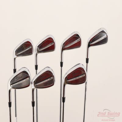 Titleist 2023 T200 Iron Set 4-PW Stock Steel Shaft Steel Stiff Left Handed +1/4"