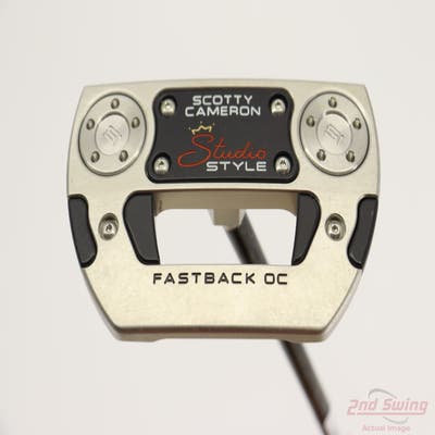 Titleist Scotty Cameron Studio Style Fastback OC Putter Steel Right Handed 34.0in